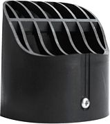 UNIFLOW ROOSTER ZWART 80MM