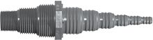 UNIVERSELE POMPNIPPEL PVC 3/4&quot;-1&quot;-5/4&quot;