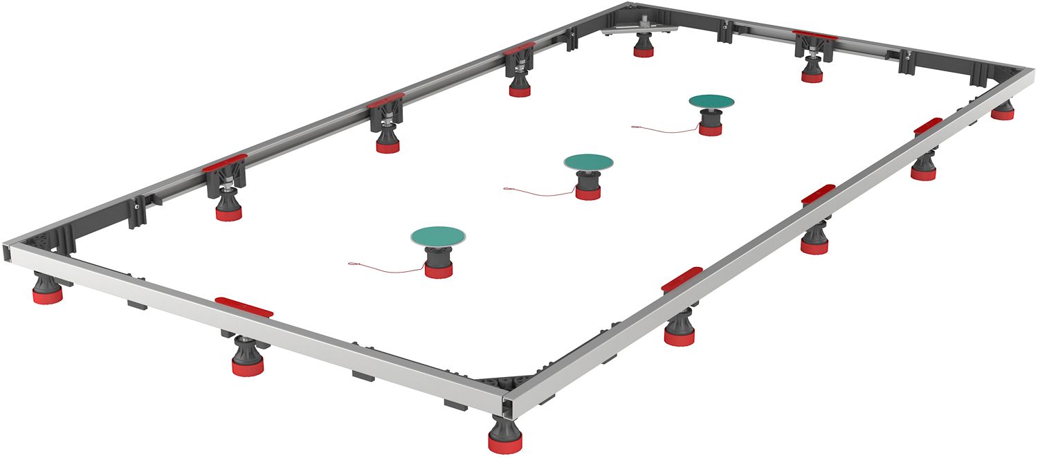 MONT.FRAME DCH.MEPA MAX.100X160 H65-190