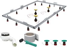MONTAGESET DOUCHE TOT 150x180