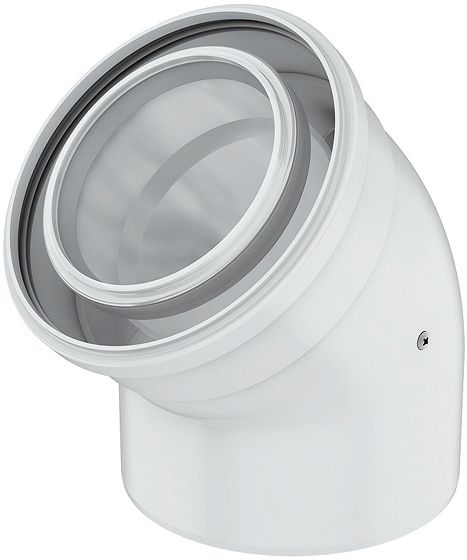 ROLUX CONC.BOCHT 45° 110/160MM MET/PP UB