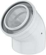 ROLUX CONC.BOCHT 45° 110/160MM MET/PP UB