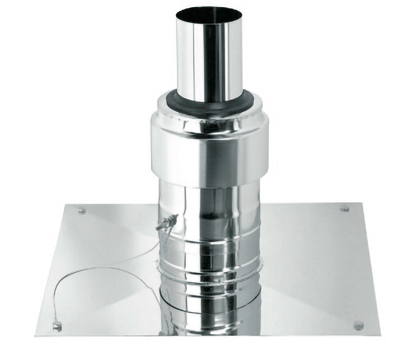 ROLUX SCHOUWKAP INOX 110MM UBBINK