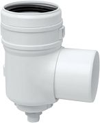 UNIFLOW BOCHT 80MM 90° VOOR SCHOUWKIT