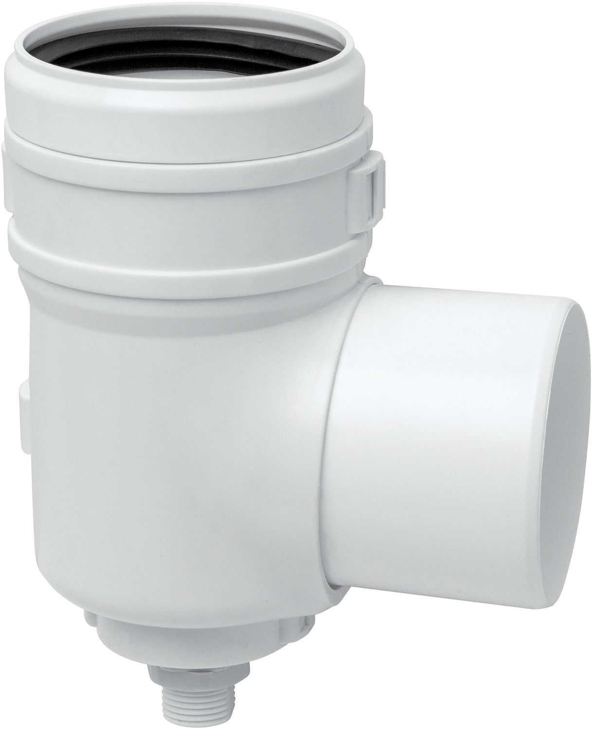 UNIFLOW BOCHT 80MM 90° VOOR SCHOUWKIT