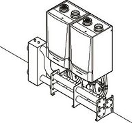 CASCADESYSTEEM OPSTELLING LW 2XQUINTA AC