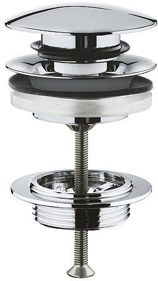 KLIK KREPINE 5/4&quot;X64MM FG CHROOM