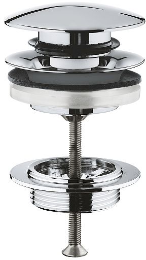 KLIK KREPINE 5/4&quot;X64MM FG CHROOM