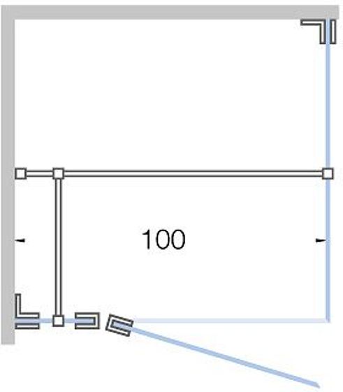 DD.VSTD+ZIJP.CLOSE TOT 100CM H200 MW-HLD