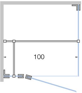 DD.VSTD+ZIJP.CLOSE TOT 100CM H200 MW-HLD