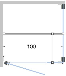 PP A.P.AN+P.LAT.CLOSE < 100CM H200 CH-S