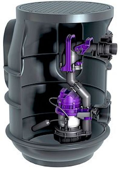 POMPPUT AQUALIFT F BASIC MONO VLOT. KESS