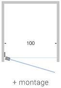 DRAAID.NIS CLOSE <100CM HELDER+MONTAGE