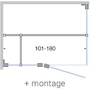 DRAAI.VST D+ZIJP.CLOSE <180 HLD+MONT