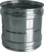 INOX ENKELWANDIGE ADAPTER