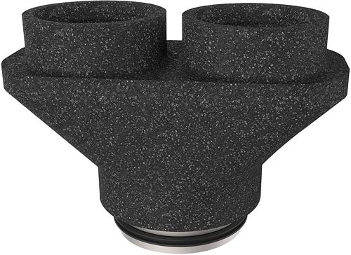 BROEKSTUK DUCO 2X125 NAAR 160