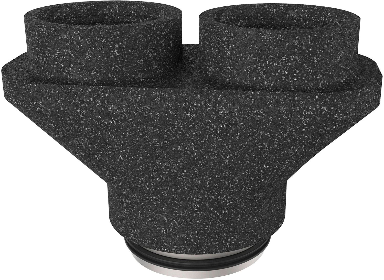 BROEKSTUK DUCO 2X125 NAAR 160