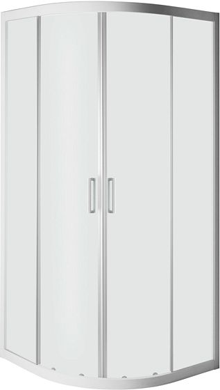 SCHUIFD.1/4-RND.STEP 87-89 H190 ALU-HLD