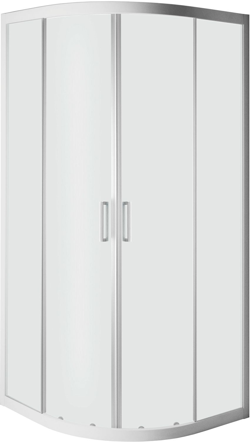 SCHUIFD.1/4-RND.STEP 87-89 H190 ALU-HLD
