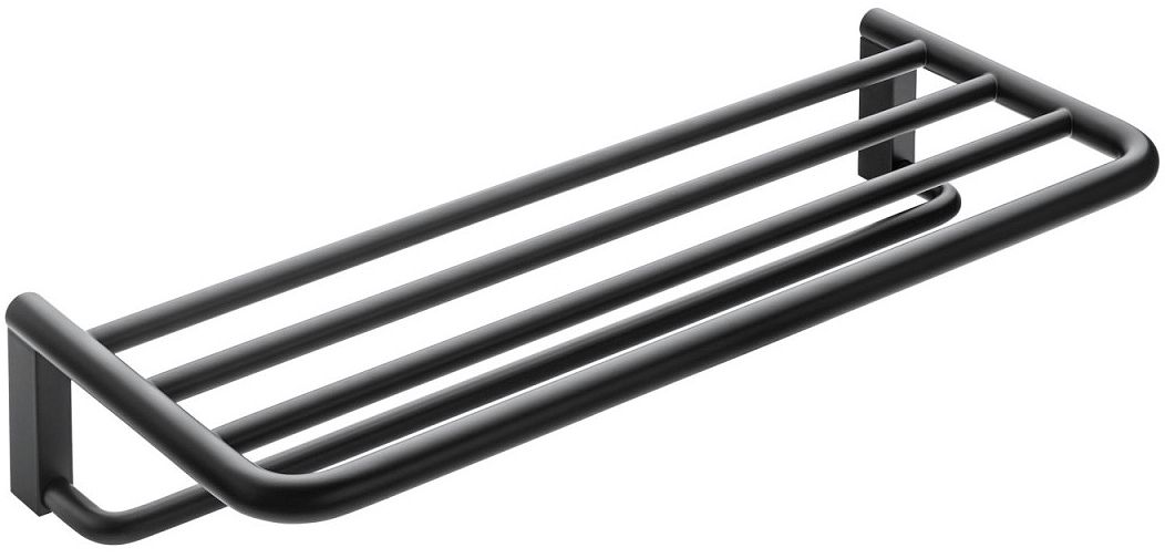 HANDDOEKREK BLACK&W.60CM COSMIC M.ZWART