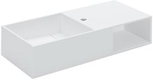 LAVABO COMPACT MET OPBERGVAK COSMIC 80CM