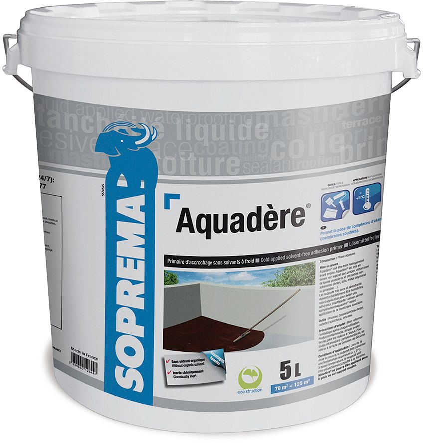 PRIMER A SECHAGE RAP.AQUADERE (3M²/L) 5L