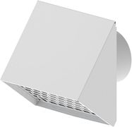 GEVELDOORVOER V.VENTILATIE WIT