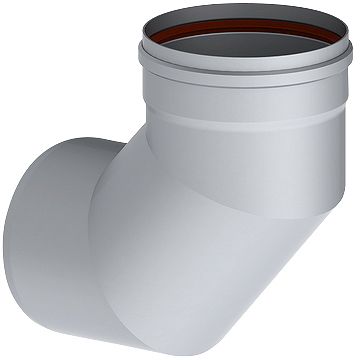 COUDE ALU 90° 150MM REMEHA
