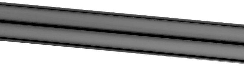 TUBE RALL.UNIV.SIPH.VERT.NOIR 40CM +COL.