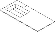 TABL.KM PURO LAV.S LINKS H1,2CM +KRAANG