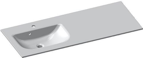 TABLET FORM/ALANO 120CM 1 LAV.LI.KM WIT