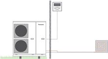 L/W WP AQUAREA T-CAP MONOBLOC 230V