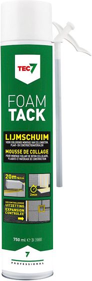 FOAMTACK MOUSSE DE COLLAGE TEC7 750ML