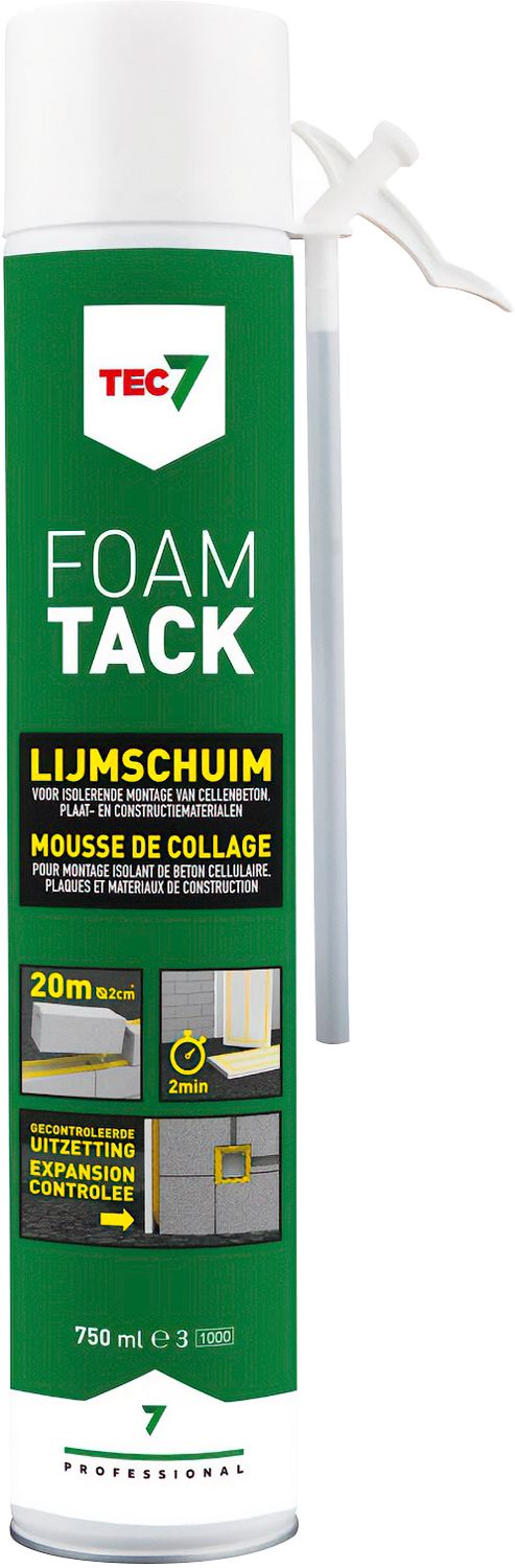 FOAMTACK MOUSSE DE COLLAGE TEC7 750ML