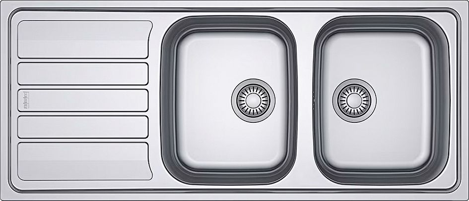 EVIER ENC.FLASH FRANKE 2B+E 1160X500