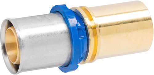 PERSOVERGANG KOPER M 20MM ALUPEX 22MM