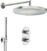 INBOUWDOUCHECOMBINATIE RESPIRO 250 INOX