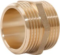 MESSING DRAAD NIPPEL MM D-LIGHT