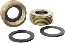 SET VAN 2ST.REDUCTIE G1"-G 1/4" L=5MM
